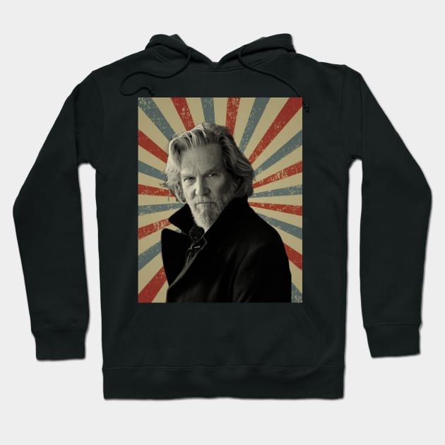 Jeff Bridges Hoodie by LivingCapital 